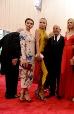 NATASHA POLY at MET Gala 2015 in New York
