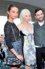 NATHALIE EMMANUEL at Louis Vuitton Cruise 2016 Resort Collection in Palm Springs