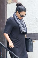 NAYA RIVERA Leraves a Friend in Los Feliz 05/16/2015
