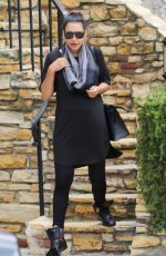NAYA RIVERA Leraves a Friend in Los Feliz 05/16/2015