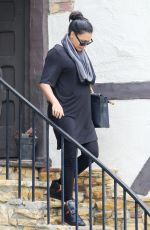 NAYA RIVERA Leraves a Friend in Los Feliz 05/16/2015