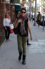 NEVE CAMPBELL Out and About in Beverly Hills 05/18/2015