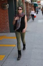NEVE CAMPBELL Out and About in Beverly Hills 05/18/2015