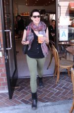 NEVE CAMPBELL Out and About in Beverly Hills 05/18/2015