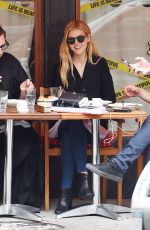 NICOLA PELTZ Out for Lunch in New York 05/06/2015