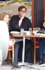 NICOLA PELTZ Out for Lunch in New York 05/06/2015