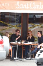 NICOLA PELTZ Out for Lunch in New York 05/06/2015