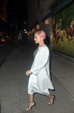 NICOLE RICHIE Arrives at Polo Bar in New York 04/30/2015