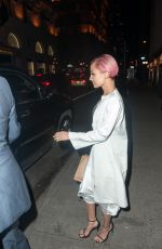 NICOLE RICHIE Arrives at Polo Bar in New York 04/30/2015