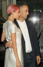 NICOLE RICHIE at Future of Fashion Runway Show in New York