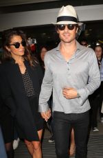 NIKKI REED and Iam Somerhalder at Airport in Nice 05/20/2015