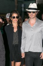 NIKKI REED and Iam Somerhalder at Airport in Nice 05/20/2015
