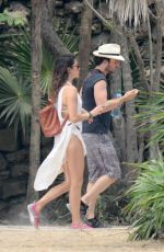 NIKKI REED and Ian Somerhalder at Honeymoon in Mexico
