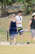 NIKKI REED and Ian Somerhalder at Honeymoon in Mexico