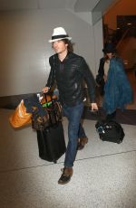 NIKKI REED Arrives at LAX Airport in Los Angeles 05/16/2015