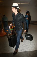 NIKKI REED Arrives at LAX Airport in Los Angeles 05/16/2015