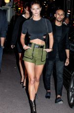 NINA AGDAL Arrives at Martinez Hotel in Cannes