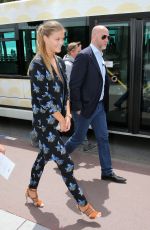 NINA AGDAL Out and About in Cannes 05/21/2015
