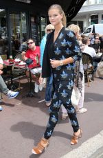 NINA AGDAL Out and About in Cannes 05/21/2015