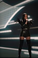 NINA SUBLATTI Performs at Eurovision Song Contest in Vienna