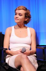 OLIVIA COOKE at Official Academy Screening of Me and Earl and the Dying Girl in New York