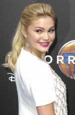 OLIVIA HOLT at Tomorrowland Premiere in Anaheim