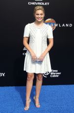 OLIVIA HOLT at Tomorrowland Premiere in Anaheim