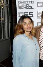 OLIVIA WILDE at Ghetto Film School Table Reading Spring 2015 in New York