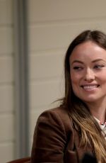 OLIVIA WILDE at Ghetto Film School Table Reading Spring 2015 in New York