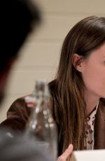 OLIVIA WILDE at Ghetto Film School Table Reading Spring 2015 in New York