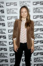 OLIVIA WILDE at Ghetto Film School Table Reading Spring 2015 in New York