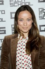 OLIVIA WILDE at Ghetto Film School Table Reading Spring 2015 in New York