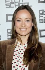 OLIVIA WILDE at Ghetto Film School Table Reading Spring 2015 in New York