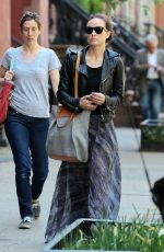 OLIVIA WILDE Out and About in New York 04/30/2015