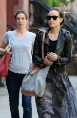 OLIVIA WILDE Out and About in New York 04/30/2015