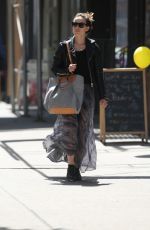 OLIVIA WILDE Out and About in New York 04/30/2015