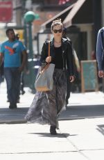 OLIVIA WILDE Out and About in New York 04/30/2015