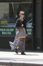 OLIVIA WILDE Out and About in New York 04/30/2015