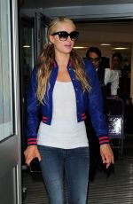 PARIS HILTON at Heathrow Airport in London 05/12/2015