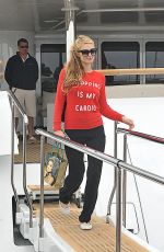 PARIS HILTON Out and About in Cannes 05/21/2015