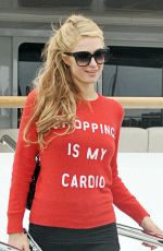 PARIS HILTON Out and About in Cannes 05/21/2015