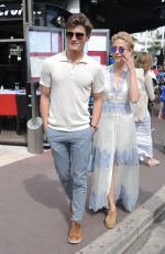 PIXIE LOTT Out and About in Cannes 05/21/2015