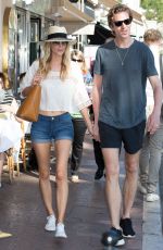 POPPY DELEVINGNE Out in Cannes 05/18/2015