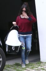 RACHEL BILSON Visits A Friend in Los Feliz 05/16/2015