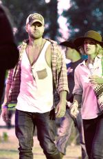 RACHEL MCADAMS at Stagecoach Country Music Festival in Indio