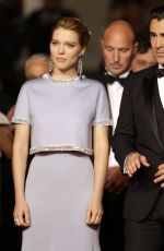 RACHEL WEISZ and LEA SEYDOUX at the The Lobster Premiere in Cannes