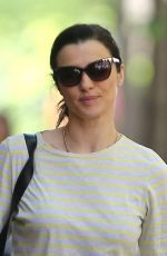 RACHEL WEISZ Out and About in New York 05/07/2015