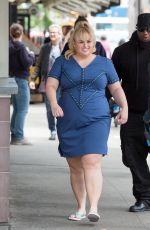 REBEL WILSON on the Set of How to be Single in New York 05/20/2015