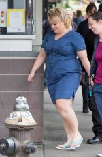 REBEL WILSON on the Set of How to be Single in New York 05/20/2015