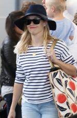 REESE WITHERSPOON Arrives at JFK Airport in New York 05/03/2015